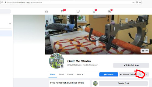 facebook page search