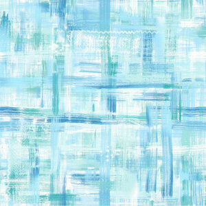 Blue Acqua Colourfield Fabric (New Arrival)