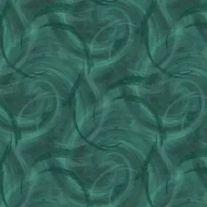 Green Quasi Circle Texture Fabric (New Arrival)